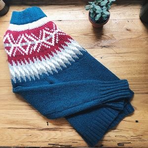 American Eagle Fair Isle Sweater size small